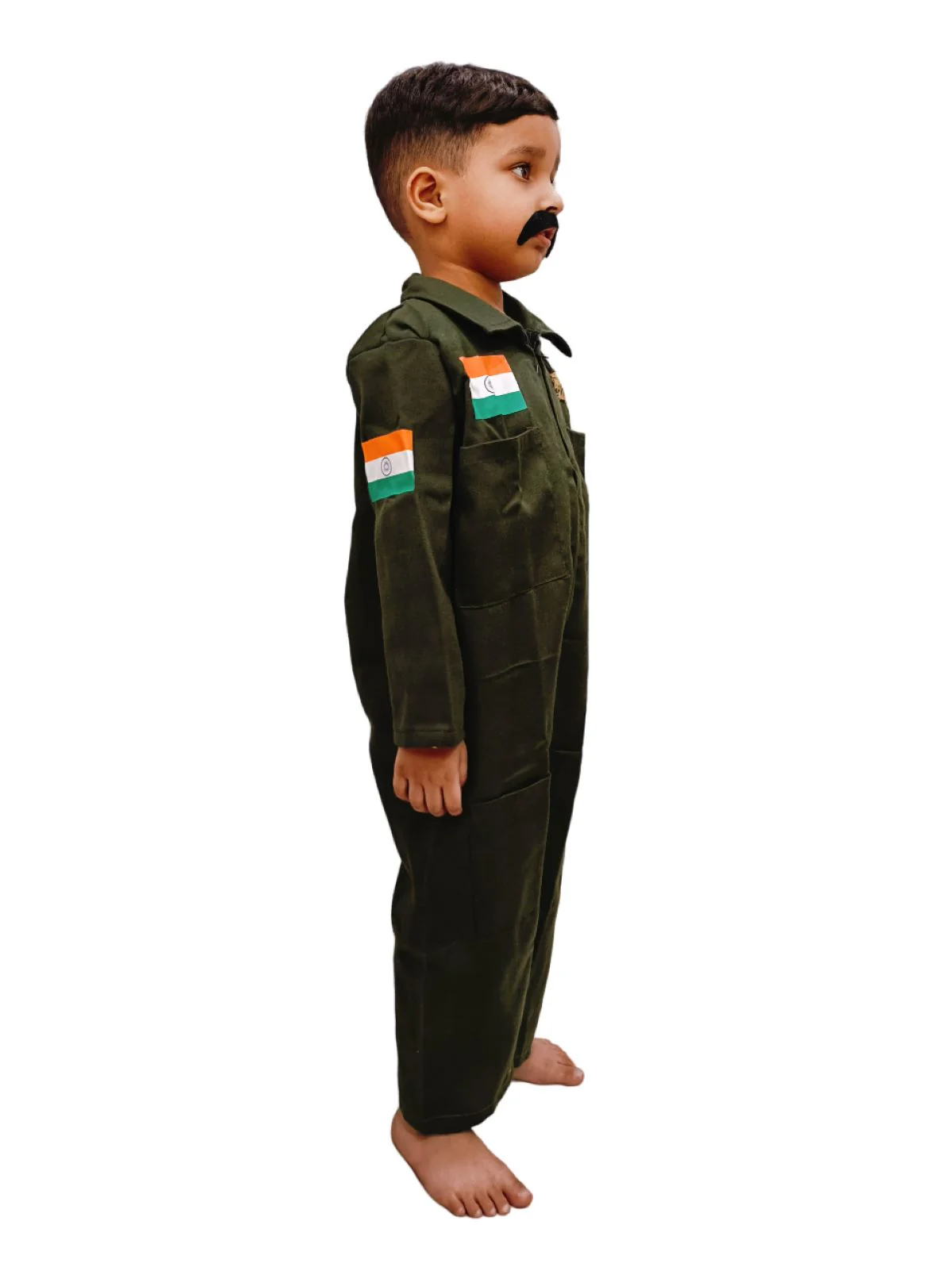 Abhinandan Indian National Hero Air Force Kids Fancy Dress Costume - Image 2