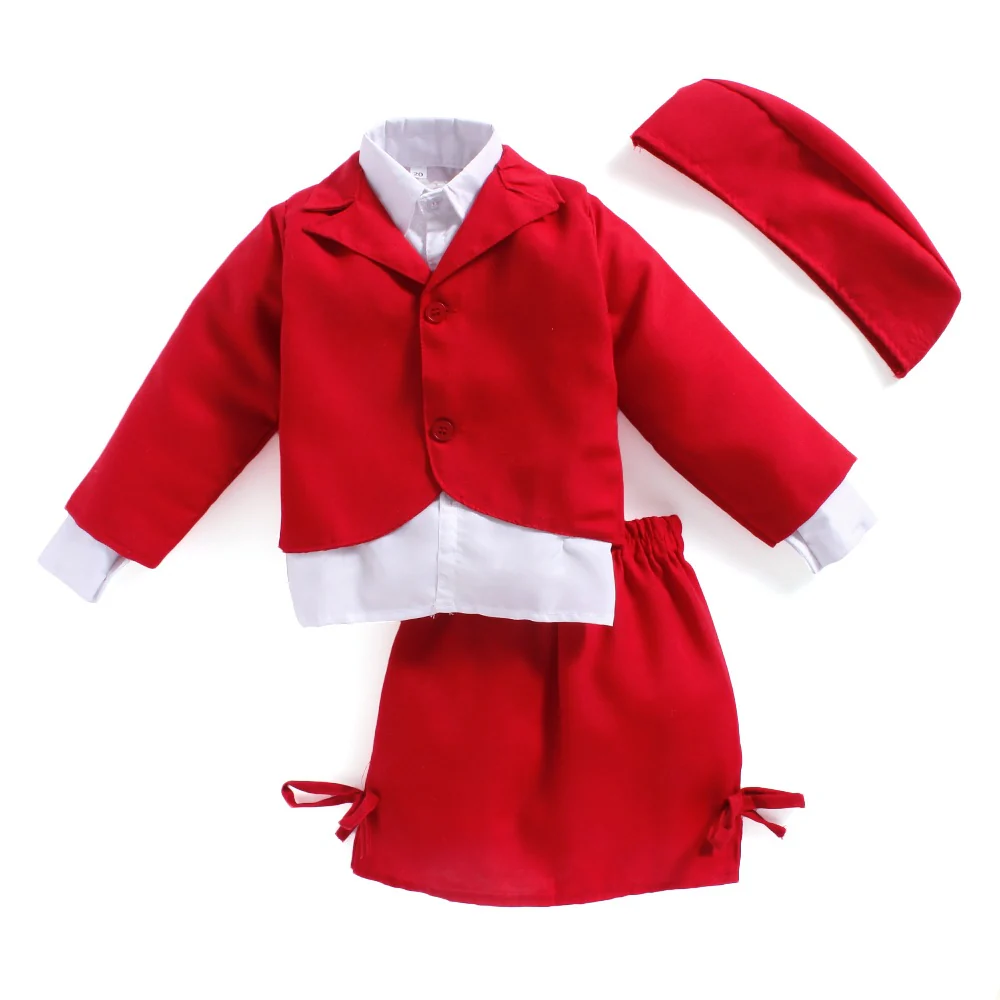 Airline Air Hostess Kids Fancy Dress Costume for Girls - Red - Image 11