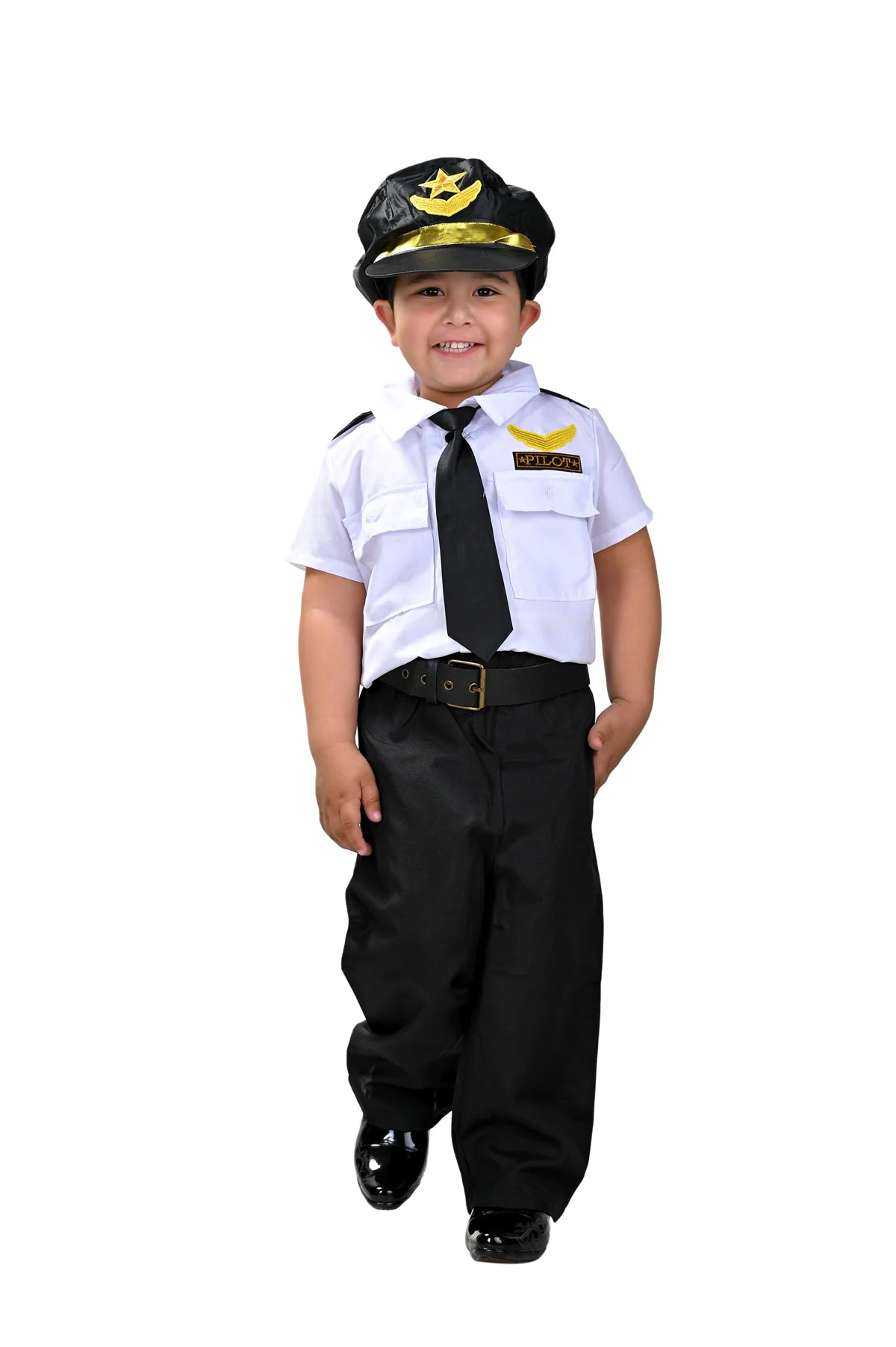 Airline Pilot Professional Helper Kids Fancy Dress Costume | Imported - Image 3