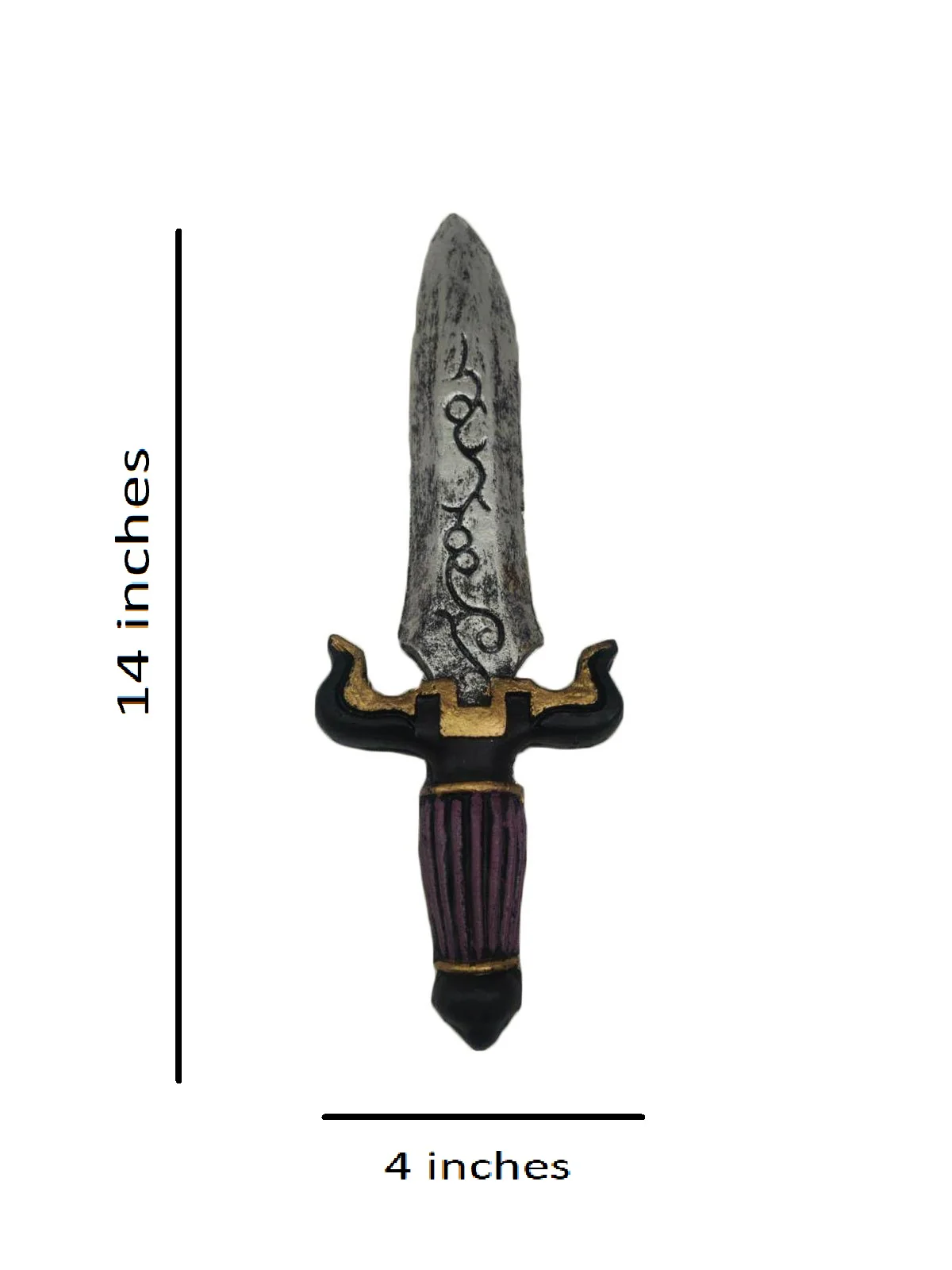 Antique Medieval Dagger Knife Kids & Adults Fancy Dress Costume Accessories - Image 3
