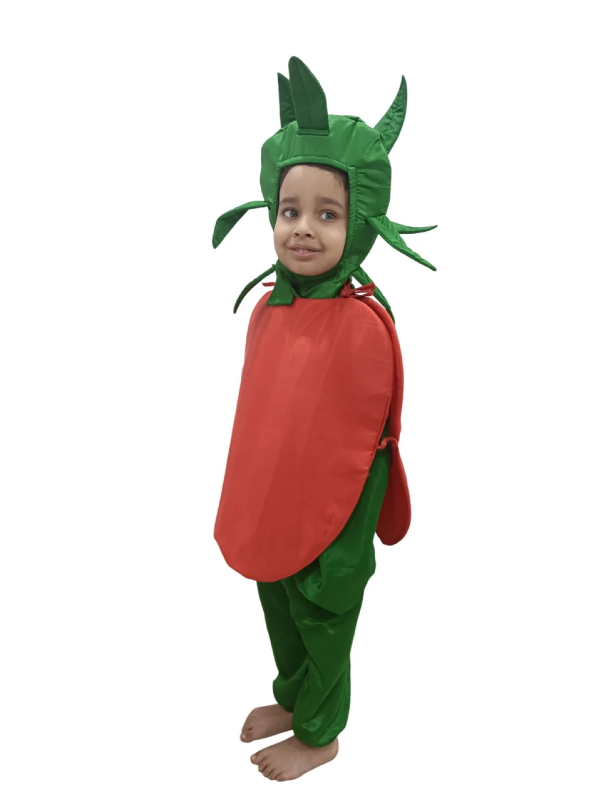 Red Apple Healthy Fruit Kids Fancy Dress Costume - Image 5