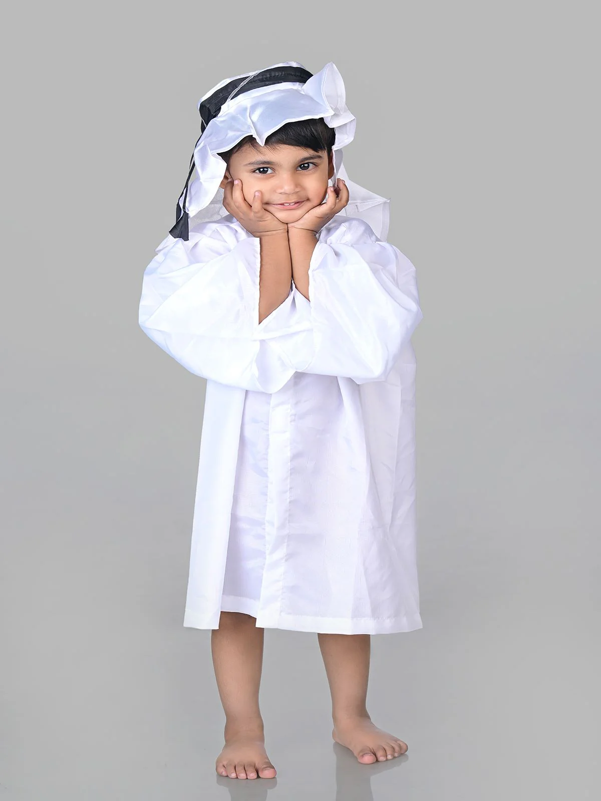 Arabian Boy Sheikh International World Costume For Kids Fancy Dress Costume - Image 6
