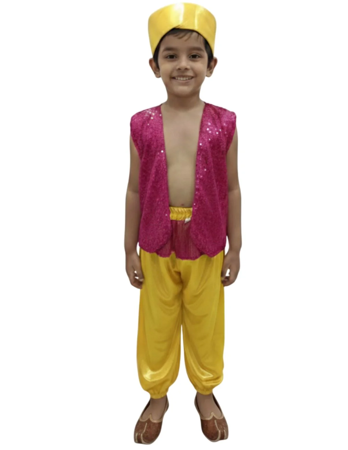 Aladdin Arabian Boys Western Dance Costume for Boys Kids Costume for School Annual Days - Image 6