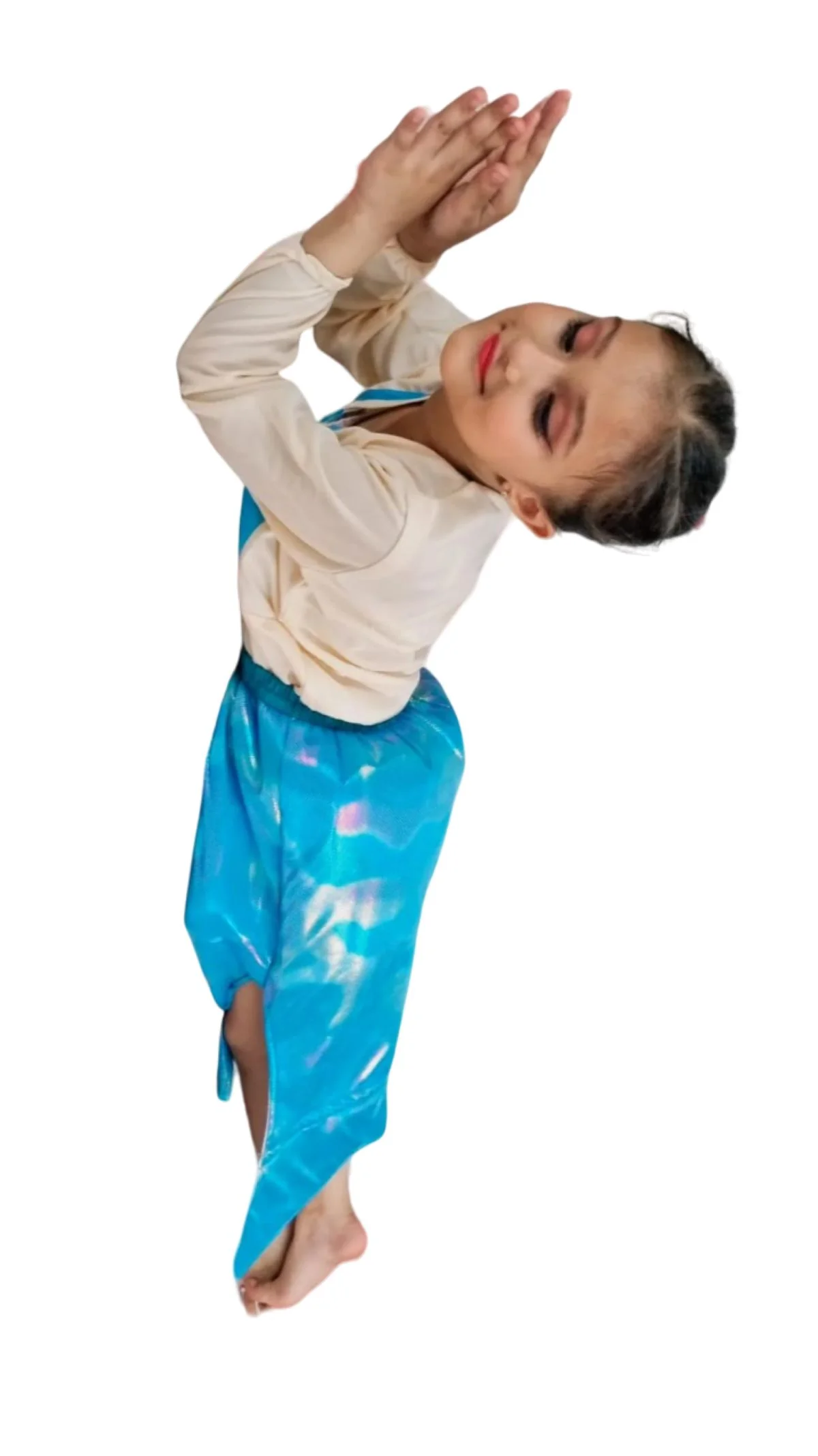 Ariel the Little Mermaid Princess Fairy tale Fancy Dress Costume for Girls - Image 5