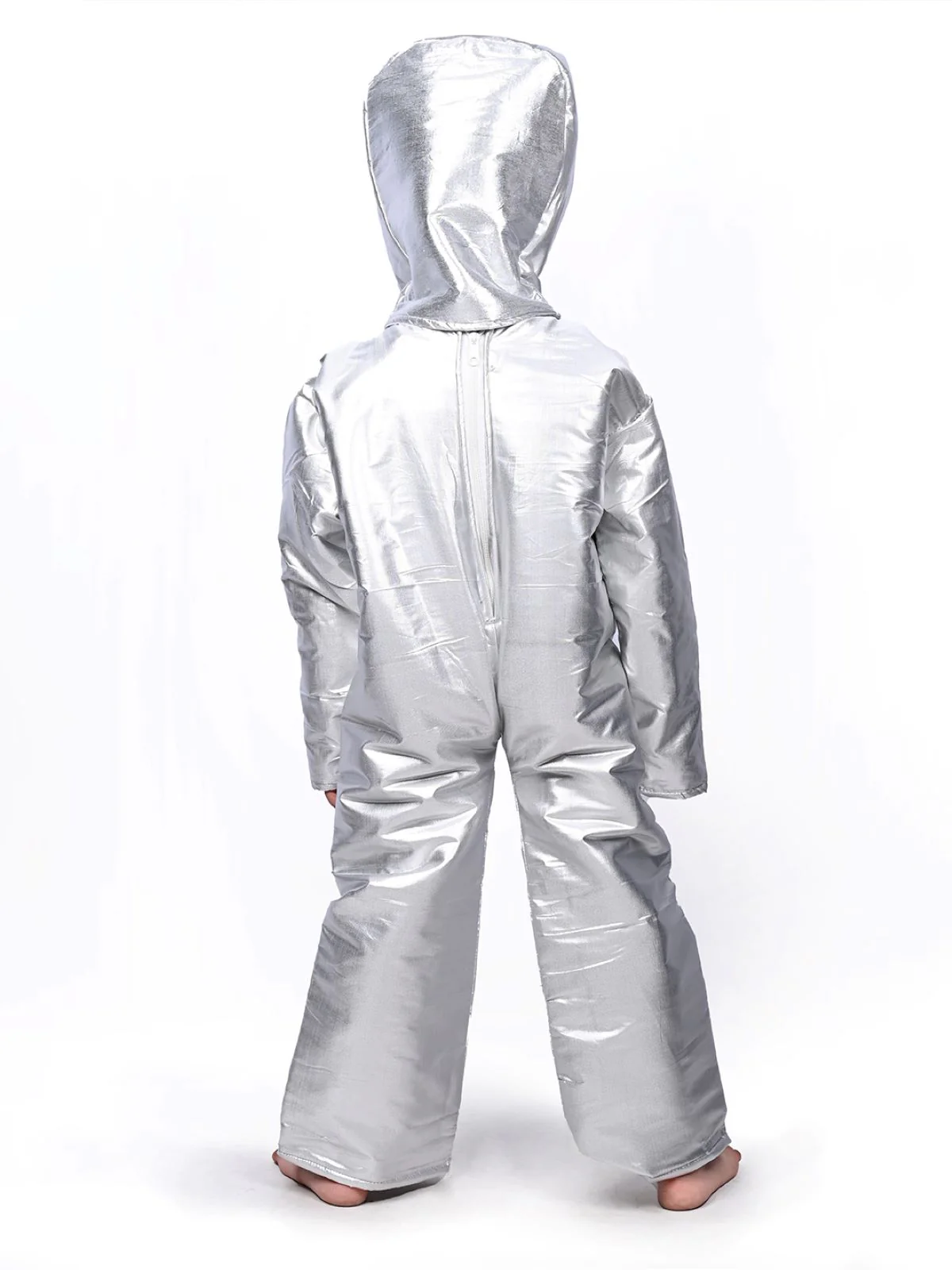 Space Astronaut with Helmet Kids Fancy Dress Costume - Image 3
