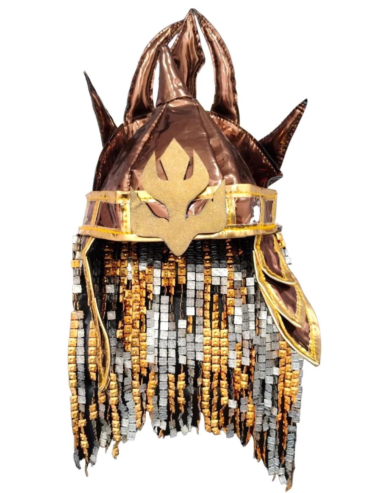 Baahubali Warrior Indian Movies Character with Helmet Kids & Adults Fancy Dress Costume - Image 14