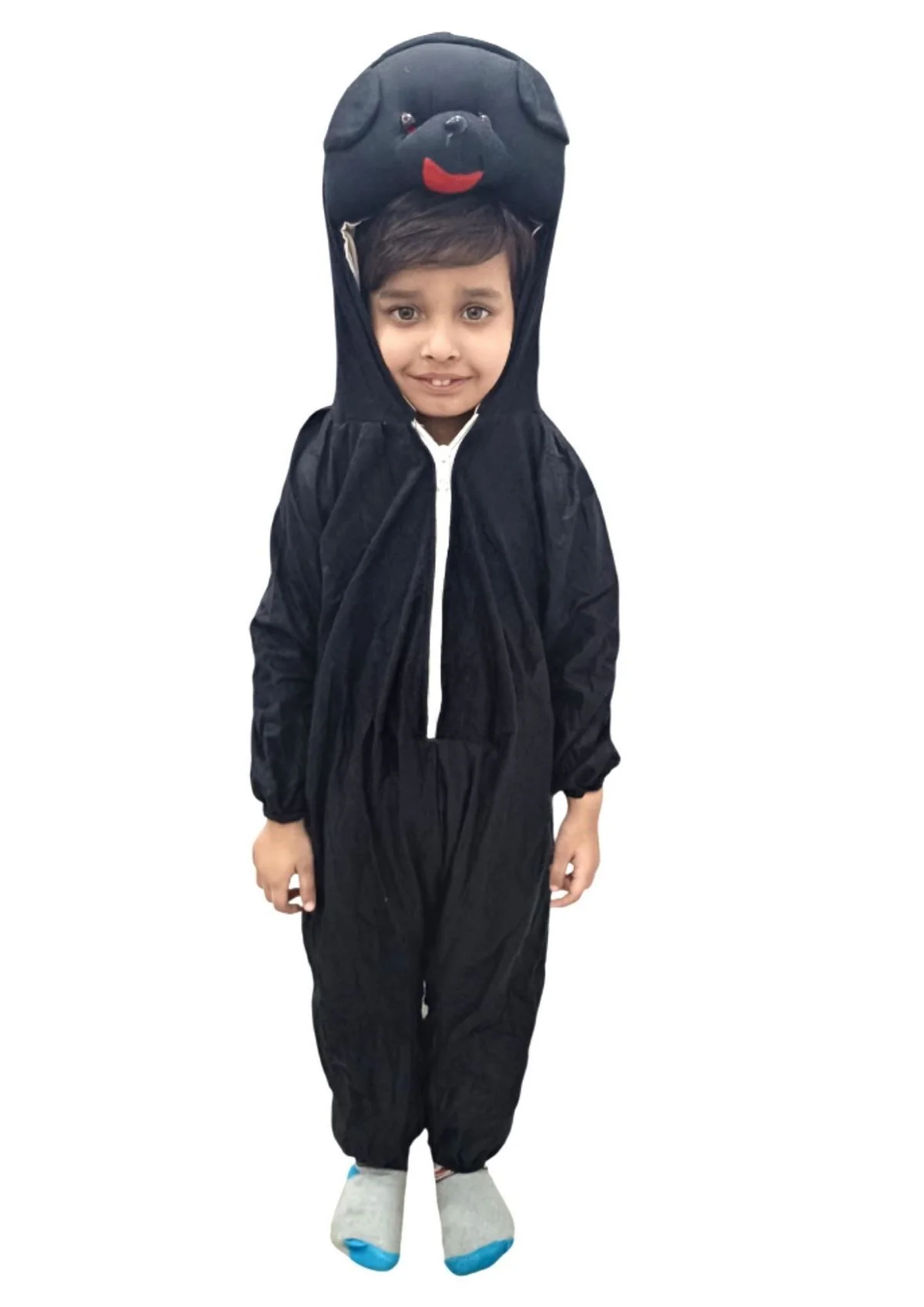 Black Baloo Bear Jungle Book Animal Character Fancy Dress Costume for Kids - Image 5