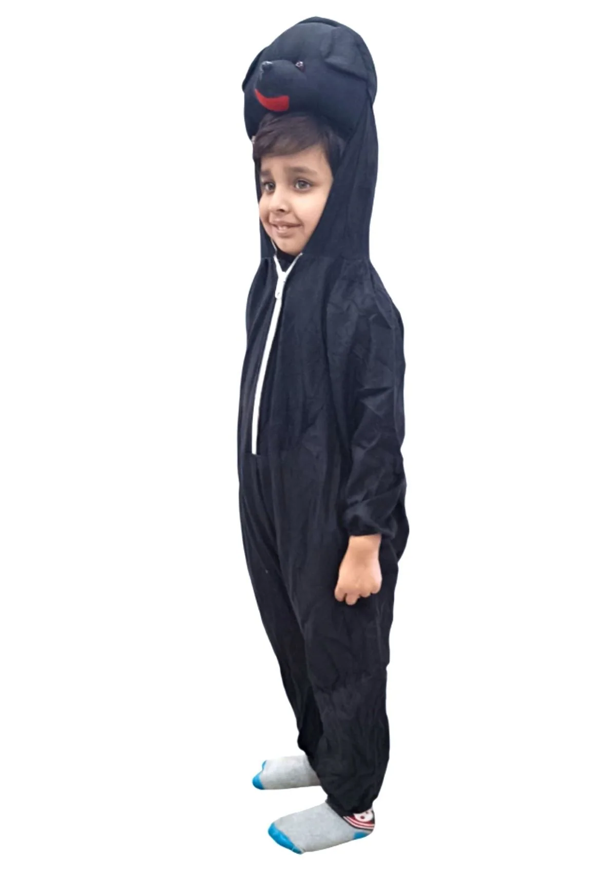 Black Baloo Bear Jungle Book Animal Character Fancy Dress Costume for Kids - Image 8