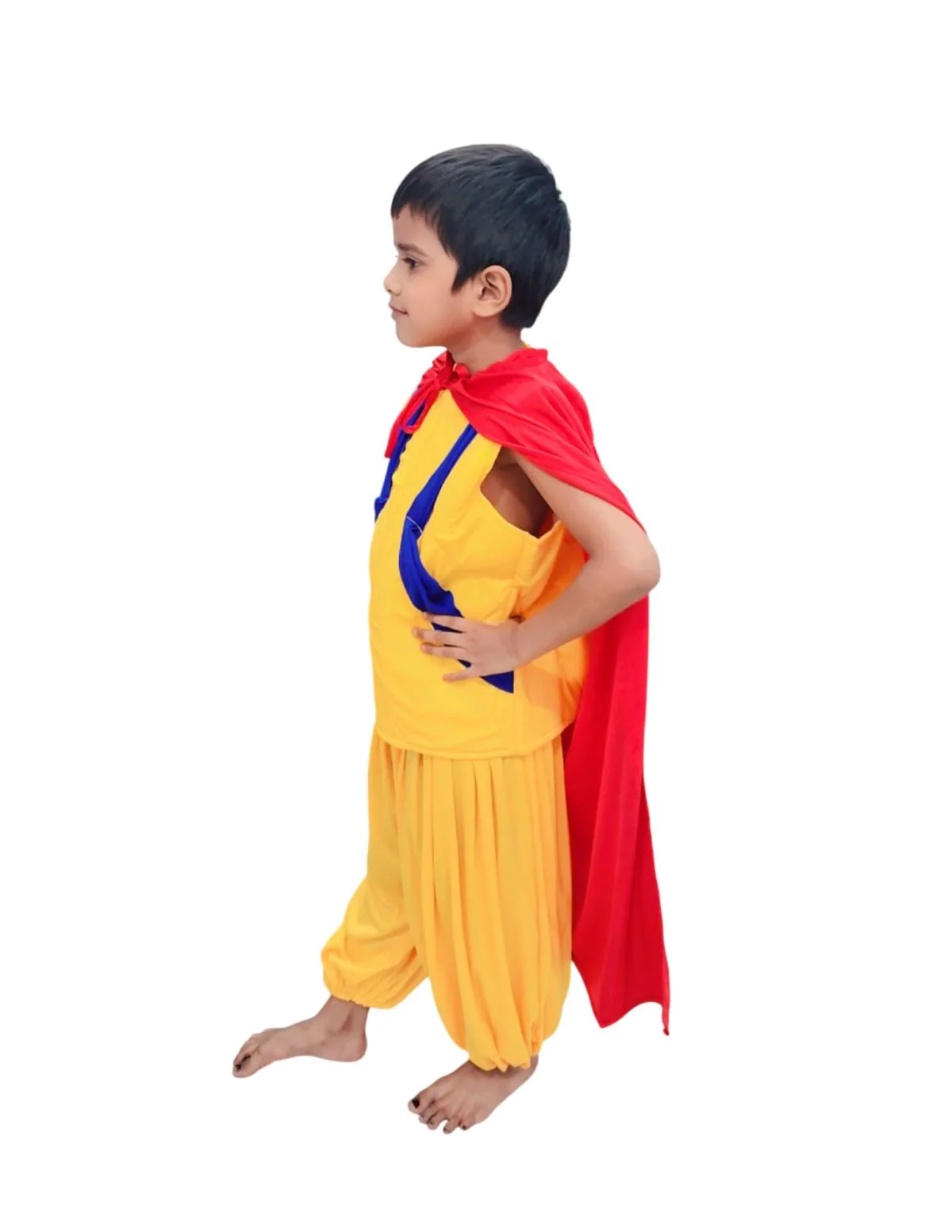 Brave Power Hero Outfit | Superhero Costumes for Kids | Action Warrior Style Super Hero Costumes for Boys | Indian Super Hero Dress for Fancy Dress Competition & Party - Image 3