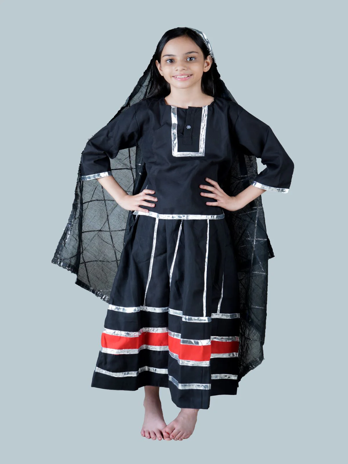 Banjara Nomads North Western India Costume for Girls and Women | Without Jewellery - Image 5