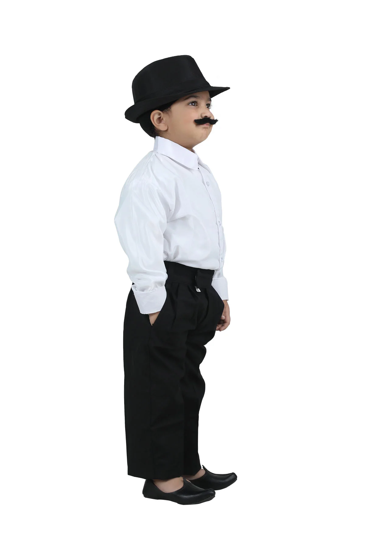 Bhagat Singh Freedom Fighter Young National Leader Kids Fancy Dress Costume - Image 3