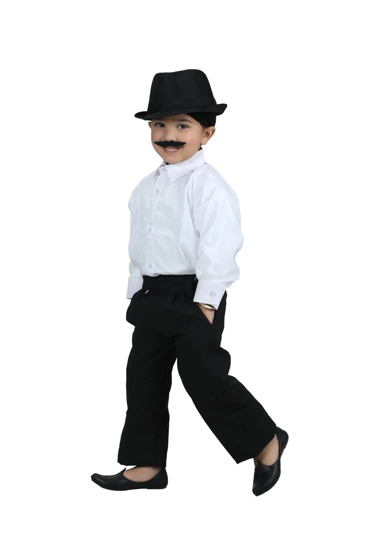 Bhagat Singh Freedom Fighter Young National Leader Kids Fancy Dress Costume - Image 6