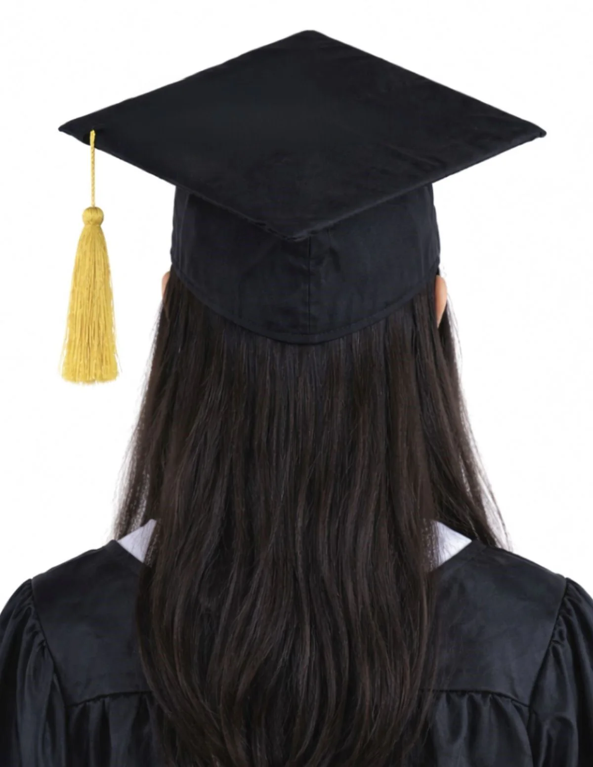 Black Graduate Scholar Cap Graduation Day Kids & Adults Fancy Dress Costume Accessory - Image 3
