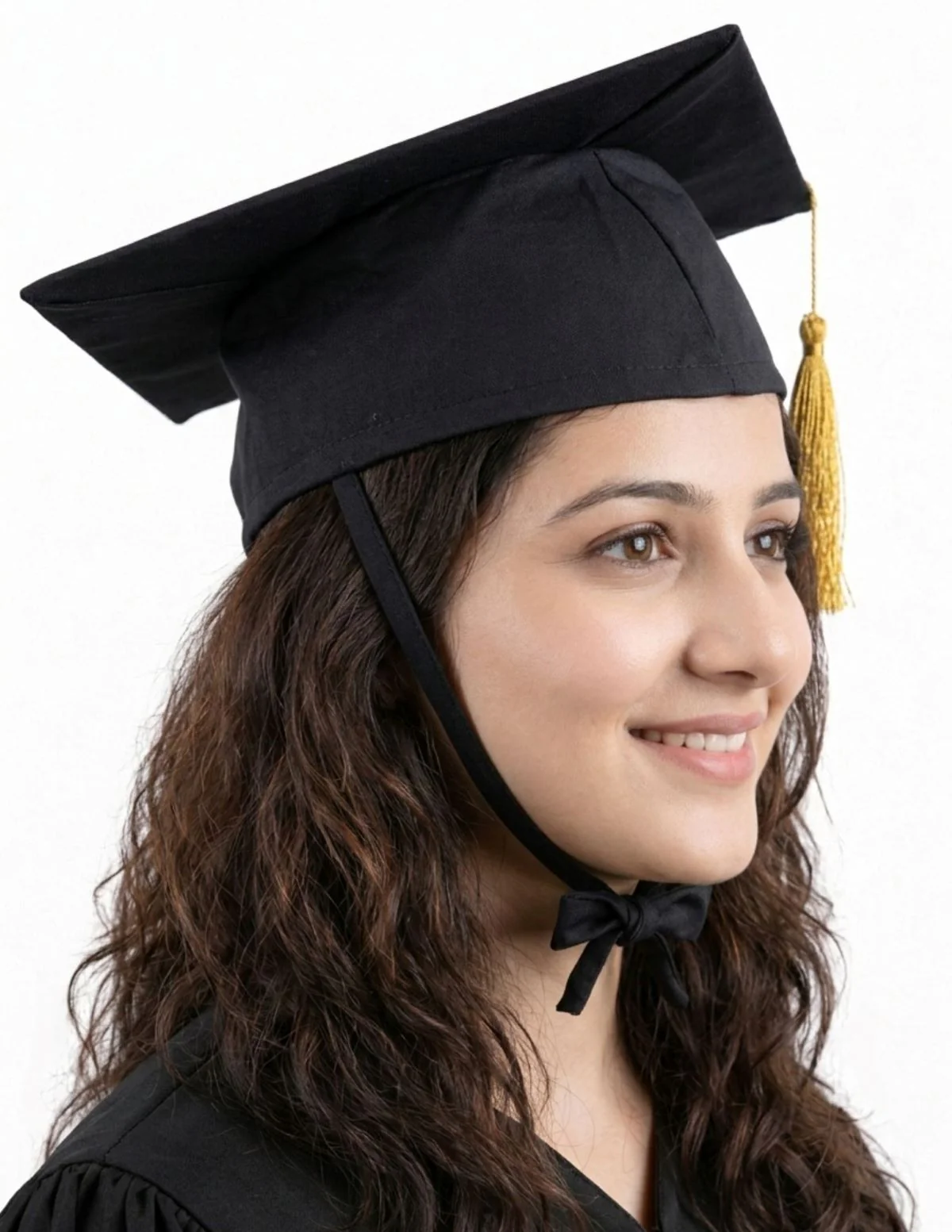 Black Graduate Scholar Cap Graduation Day Kids & Adults Fancy Dress Costume Accessory - Image 6