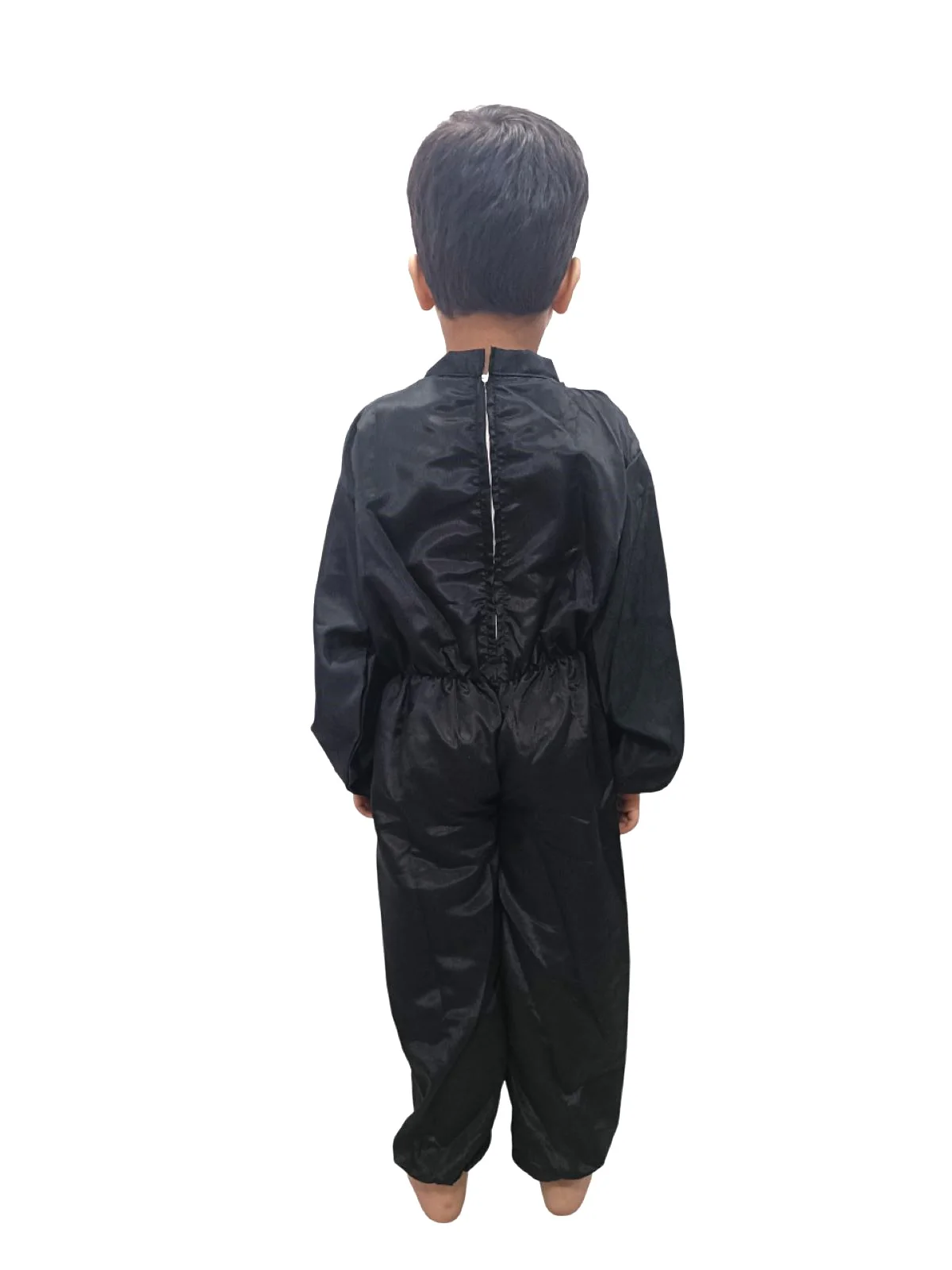 Black Jumpsuit Kids & Adult Fancy Dress Costume - Image 4