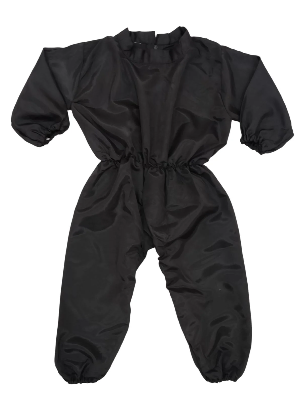 Black Jumpsuit Kids & Adult Fancy Dress Costume - Image 6
