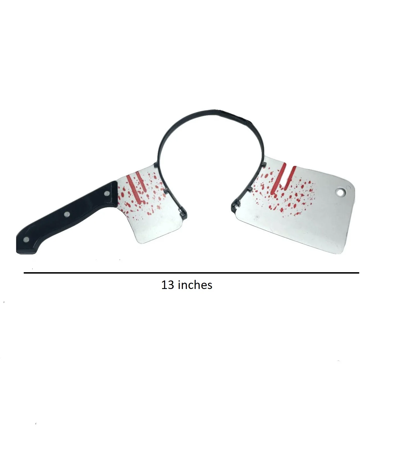 Bloody Butcher Knife Headband Fancy Dress Accessory - Halloween - Image 3