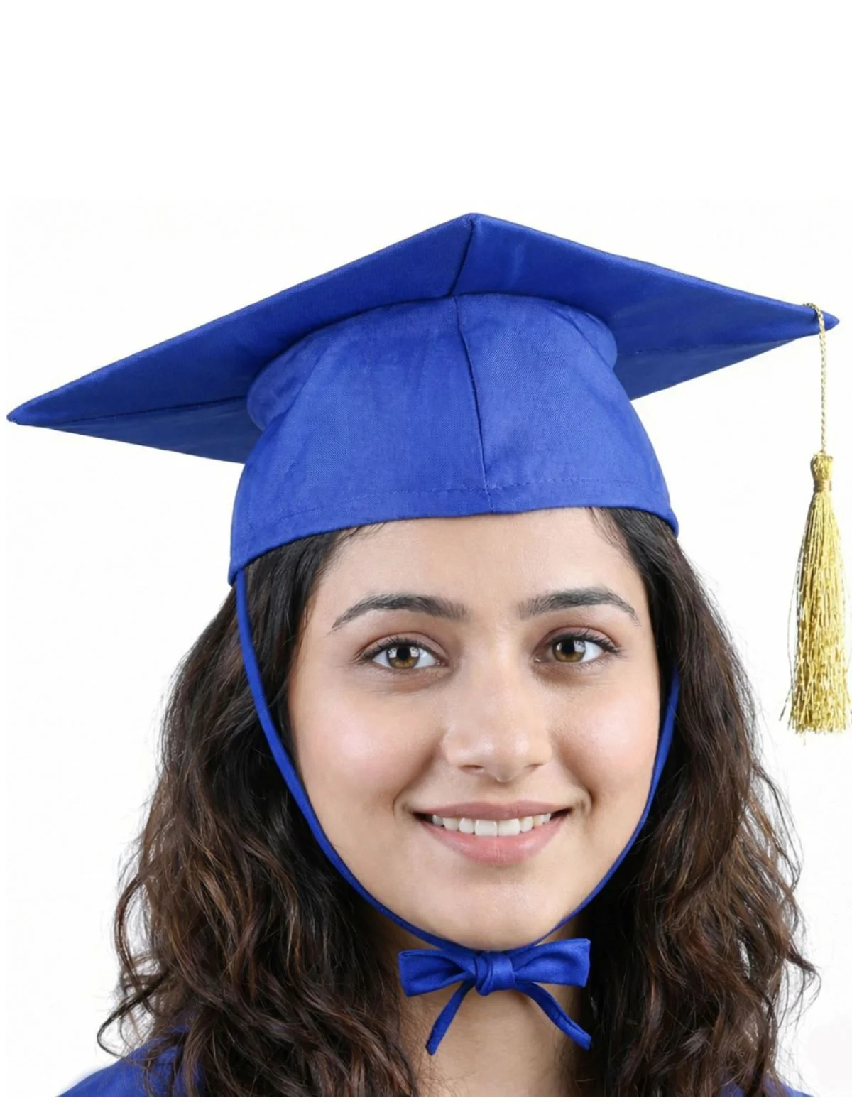 Blue Graduate Scholar Cap Graduation Day Kids & Adults Fancy Dress Costume Accessory - Image 5