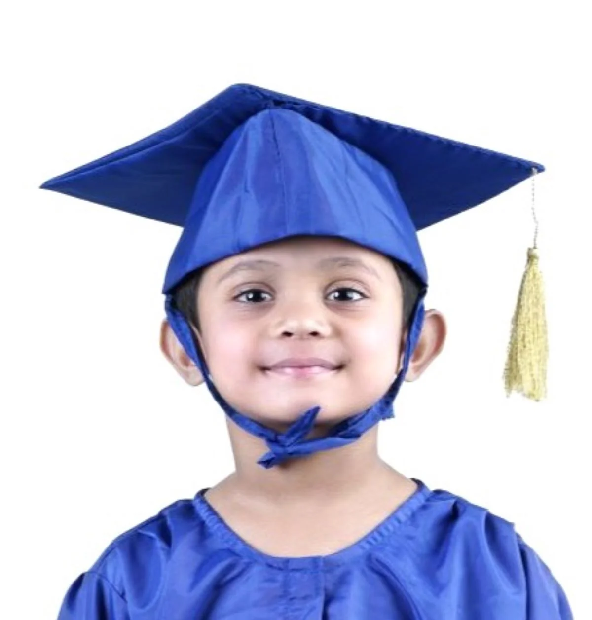 Blue Graduate Scholar Cap Graduation Day Kids & Adults Fancy Dress Costume Accessory - Image 8