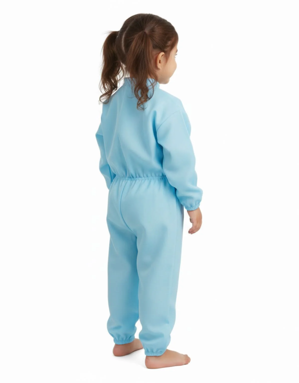 Sky Blue Jumpsuit River Water Cloud Sea Kids Fancy Dress Costume for Boys - Image 3