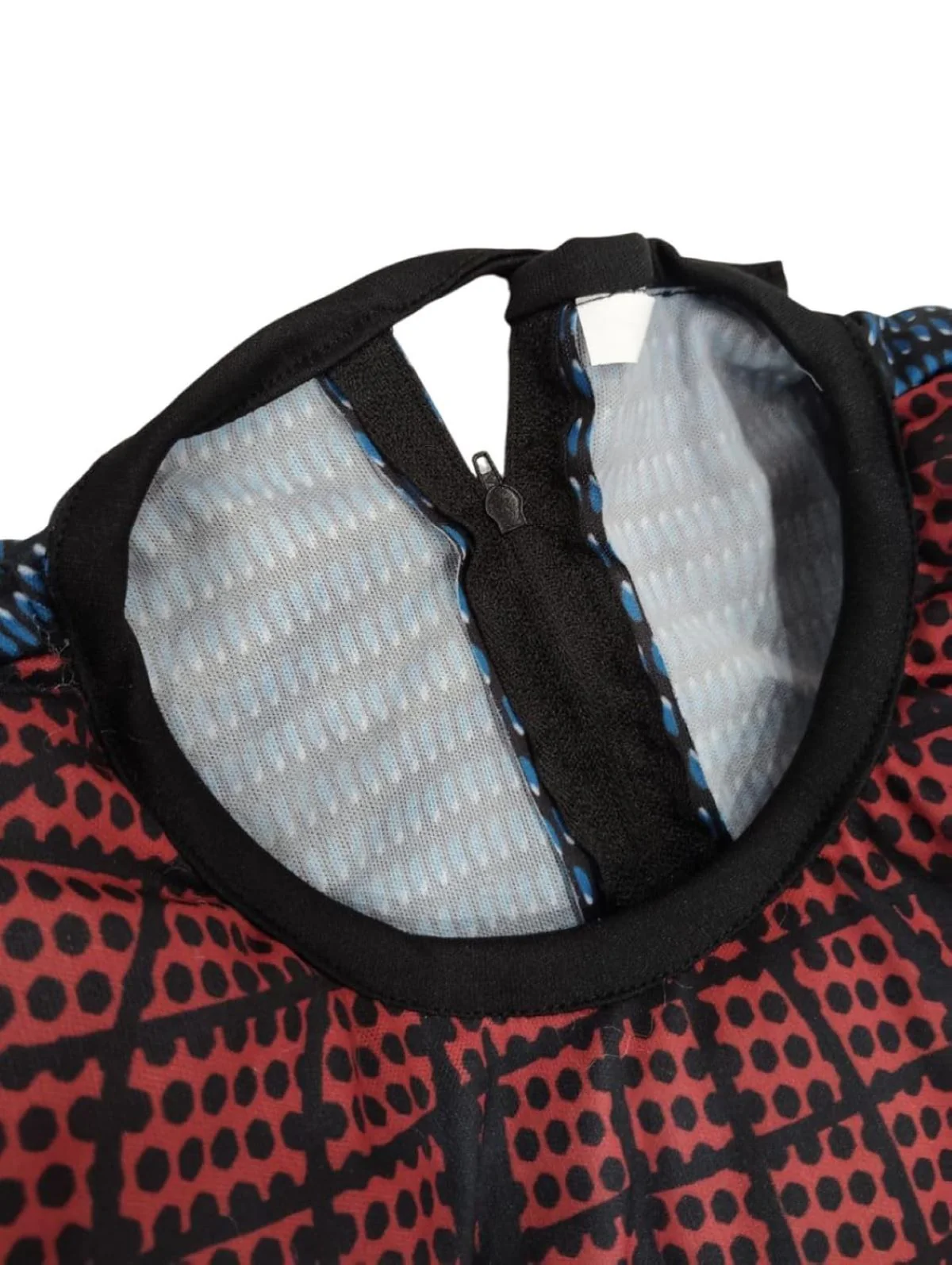2 Pc Red Blue Web Hero Muscle-Look Superhero Costume with Padded Chest, Arms & Cloth Mask | Sublimation Printed Fancy Dress Outfit | Birthday Celebration Costume - Image 11