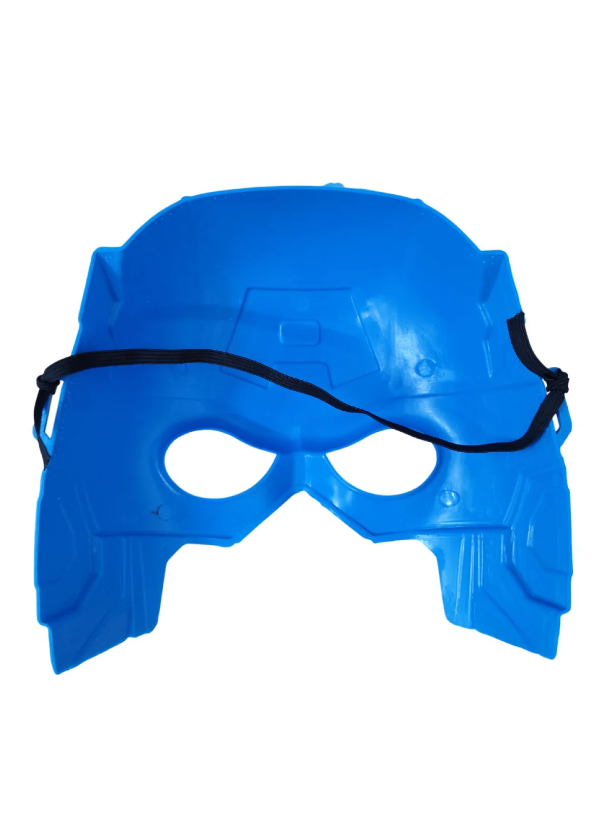 3 Pc American Shield Hero Muscle-Look Superhero Costume with Padded Chest, Arms, Plastic Face Mask & plastic Shield | Sublimation Printed Fancy Dress Outfit | Birthday Party Prop - Image 7