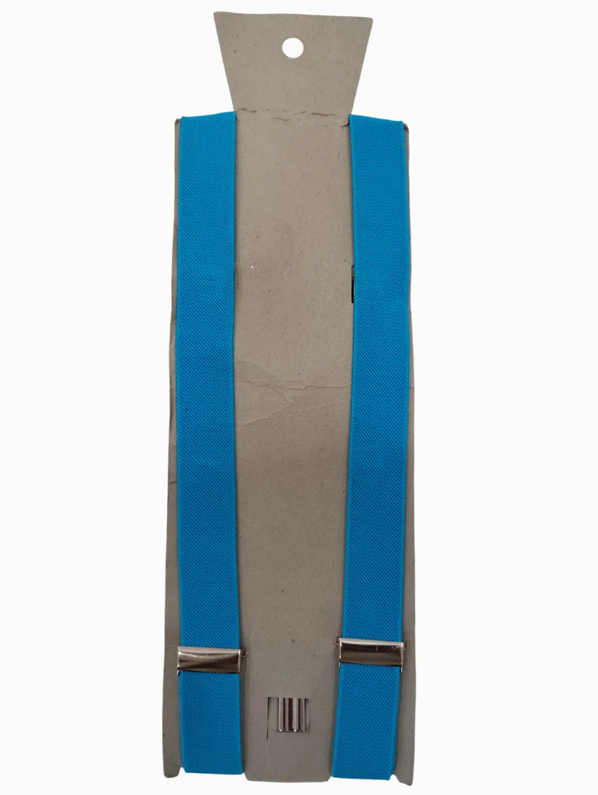 Adjustable Elastic Y-Back Style Unisex Blue Suspender for Adults – Fancy Dress Costume Accessory with Strong Metal Clips - Image 4