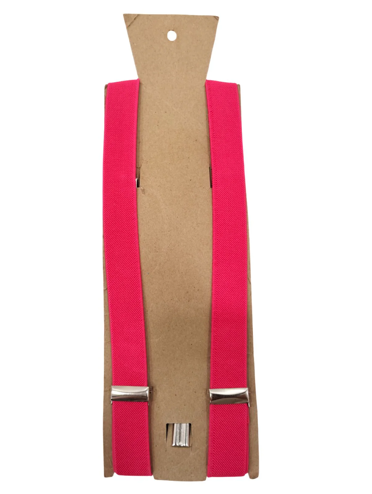 Adjustable Elastic Y-Back Style Unisex Pink Suspender for Kids & Adults – Fancy Dress Costume Accessory with Strong Metal Clips - Image 4