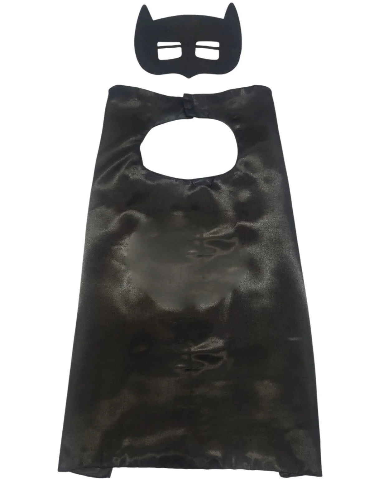 Black Bat Cape and Masks Set for Kids - Superhero Dress Up Costumes for Boys and Girls | Perfect for Dress Up, Cosplay, Halloween & Parties | 3-10 Years - Image 3
