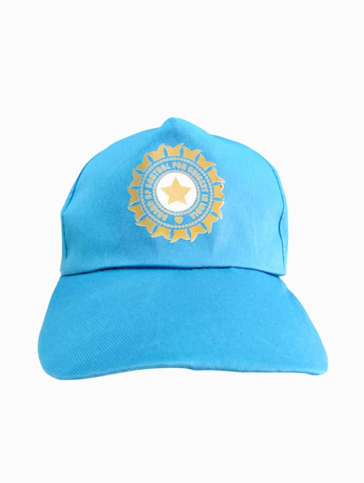 Blue Cricket Cap for Kids & Adults – Sports Cap with Velcro Strap & Embroidered Cricket-Inspired Logo - Image 2