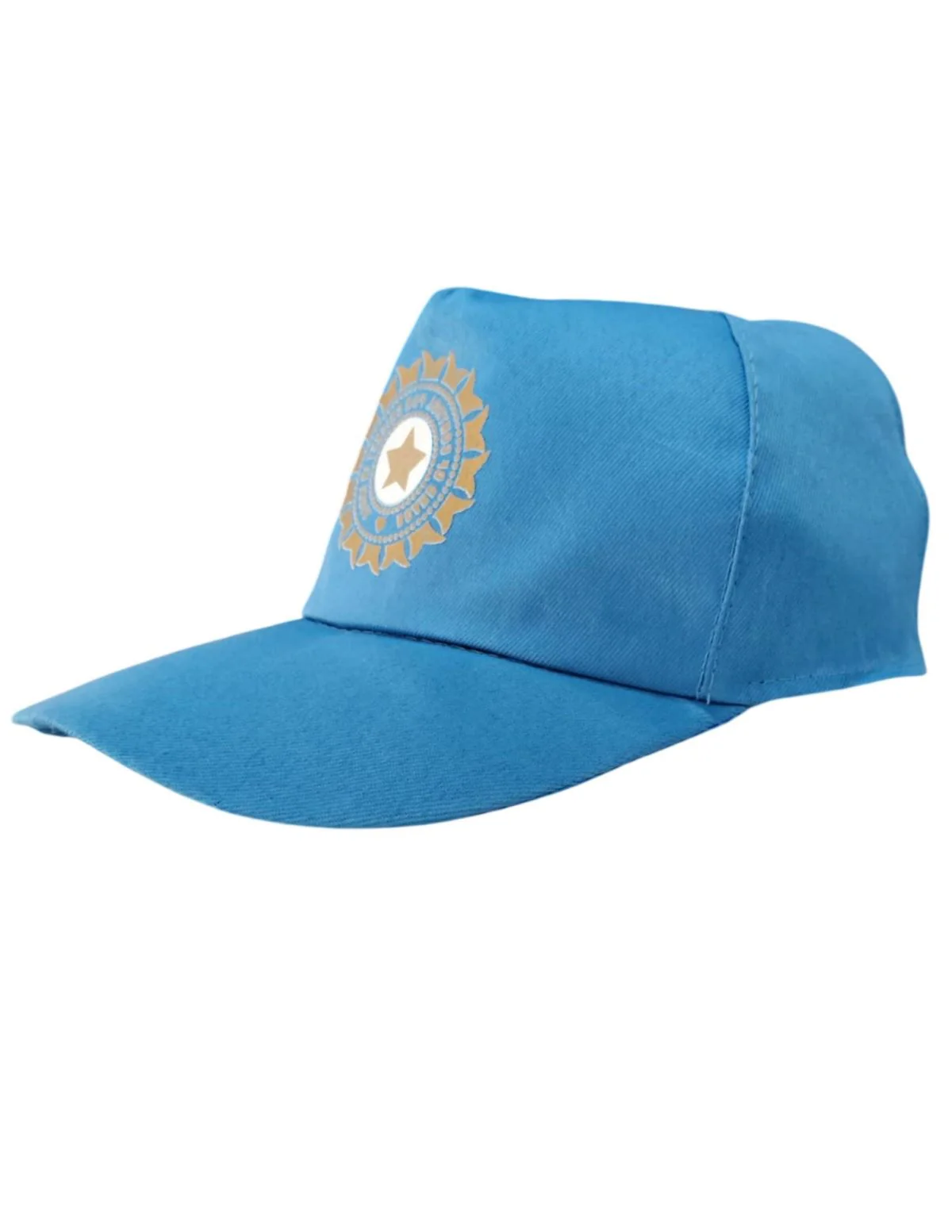 Blue Cricket Cap for Kids & Adults – Sports Cap with Velcro Strap & Embroidered Cricket-Inspired Logo - Image 4
