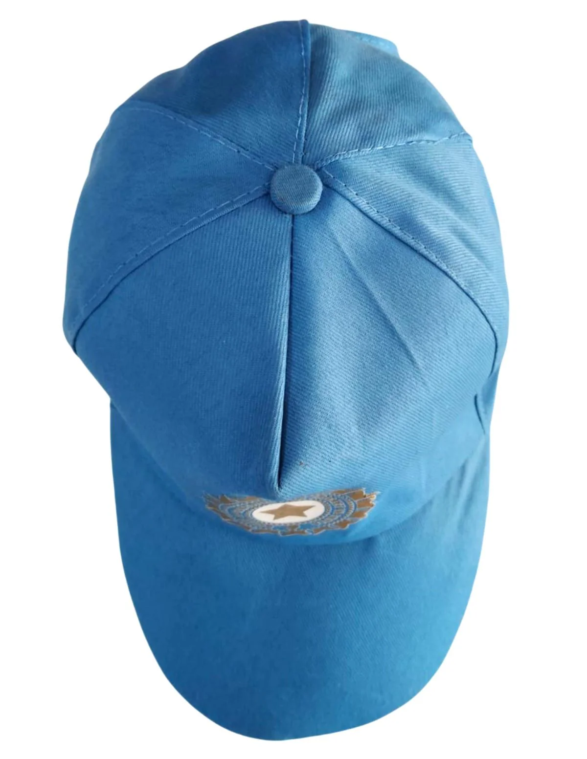 Blue Cricket Cap for Kids & Adults – Sports Cap with Velcro Strap & Embroidered Cricket-Inspired Logo - Image 5