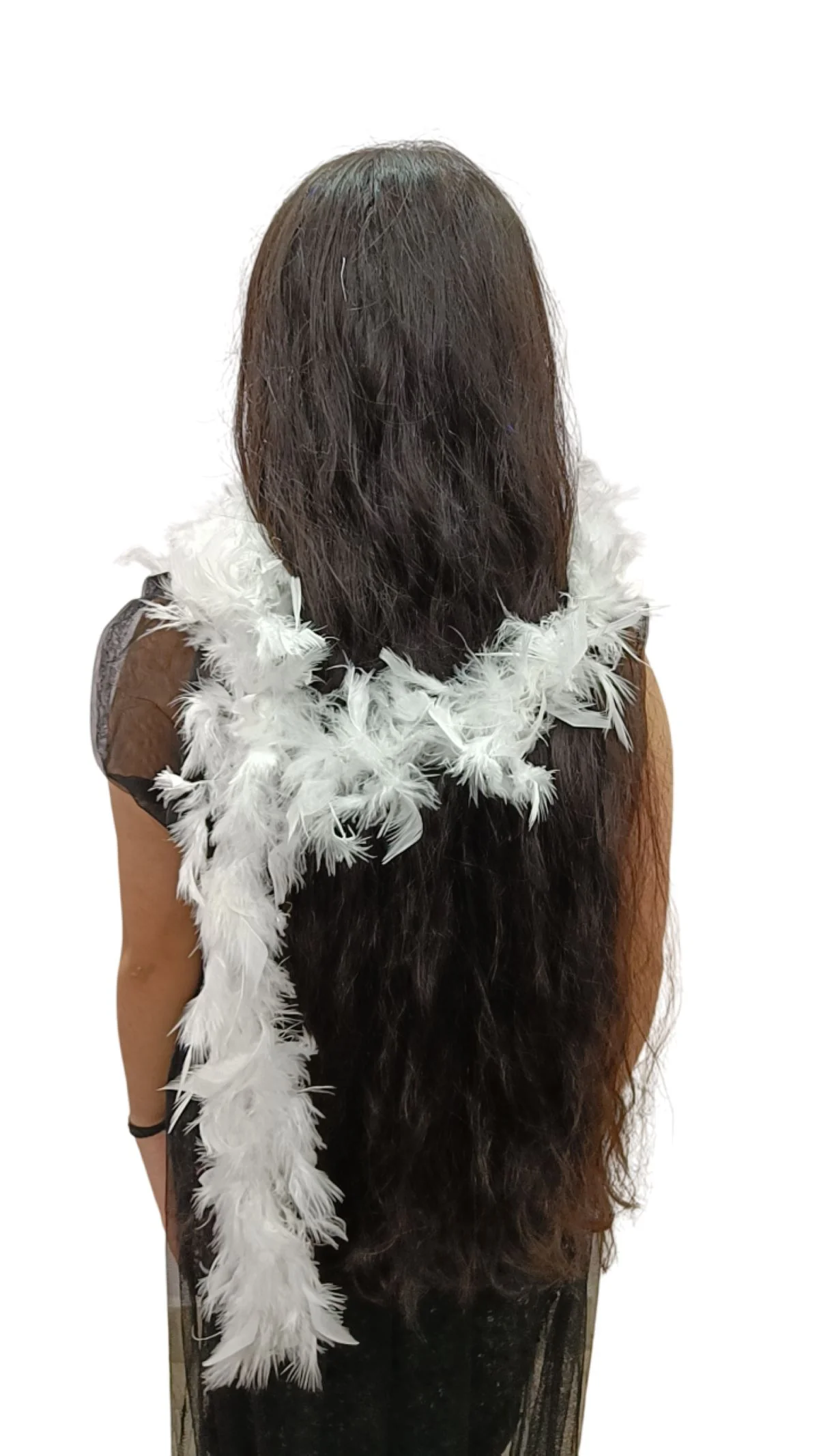 Fluffy Feather Boa Stole | Soft Feathers Scarf Evening Dress Accessory for Girls | Perfect for Dance Accessory, Costume Parties & Stylish Feather Dress Look - Image 31