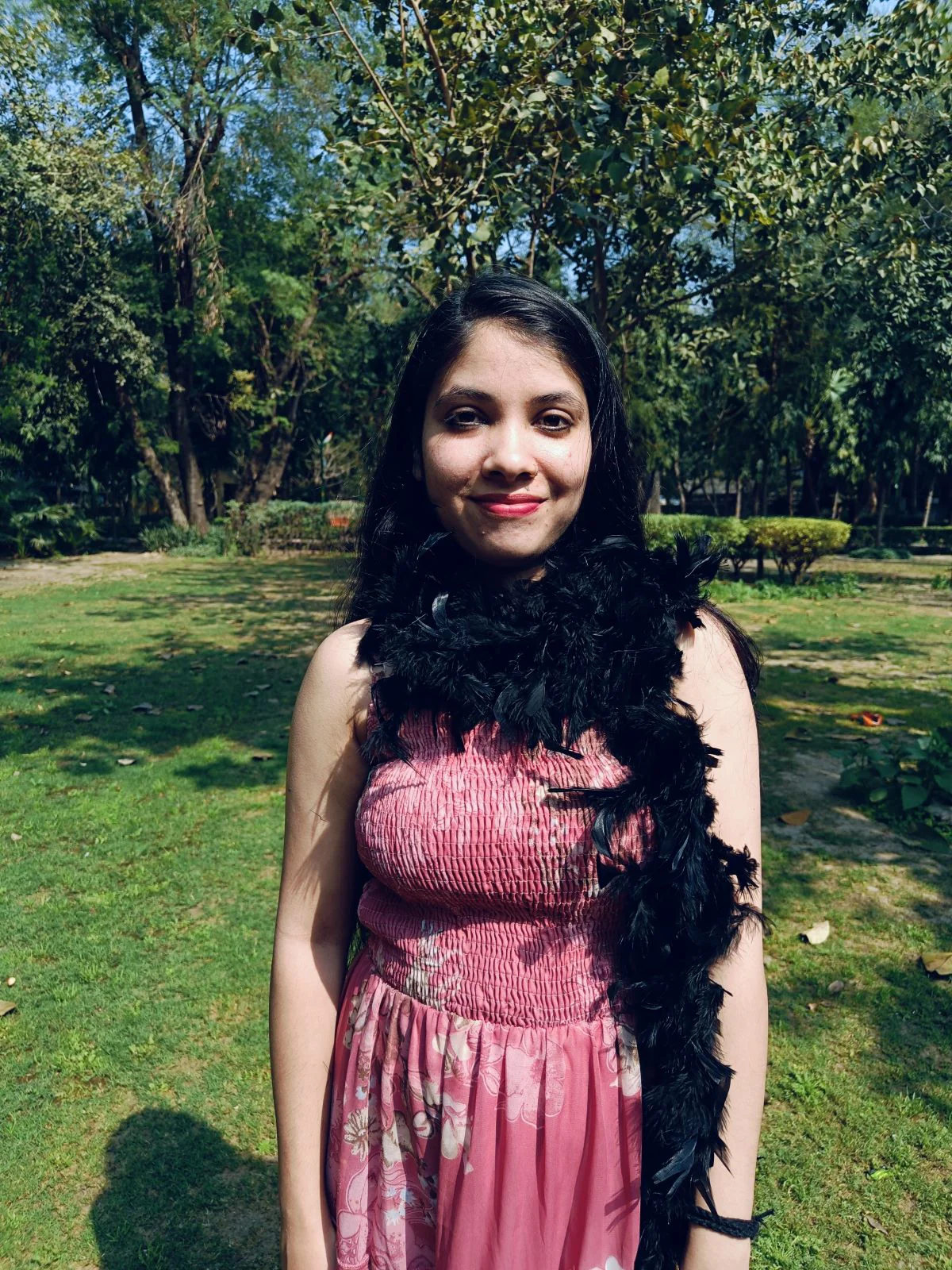 Fluffy Feather Boa Stole | Soft Feathers Scarf Evening Dress Accessory for Girls | Perfect for Dance Accessory, Costume Parties & Stylish Feather Dress Look - Image 8