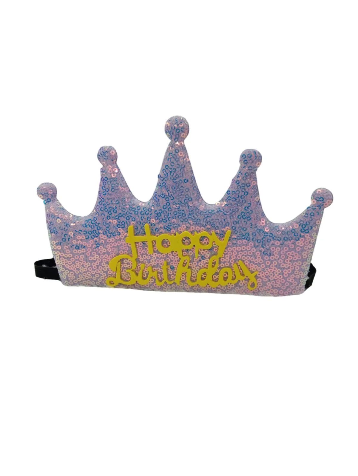 Assorted Glowing LED Happy Birthday Headband Crown Accessories for Girls – 3 Modes Changing Lights, Sparkly Birthday Crown with Adjustable Size for Party and Celebration - Image 7