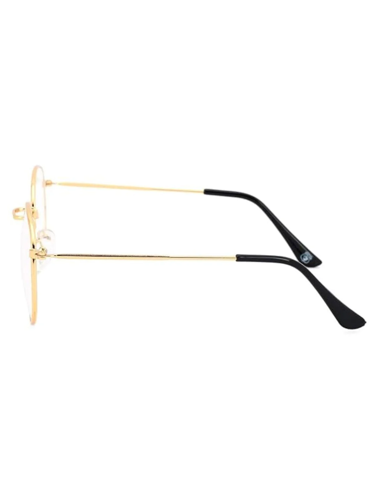 Golden Spects Gandhiji Glasses Santa Claus Scholar Drama Theater Spectacles for Role Play Costume Accessory | Kids - Image 6