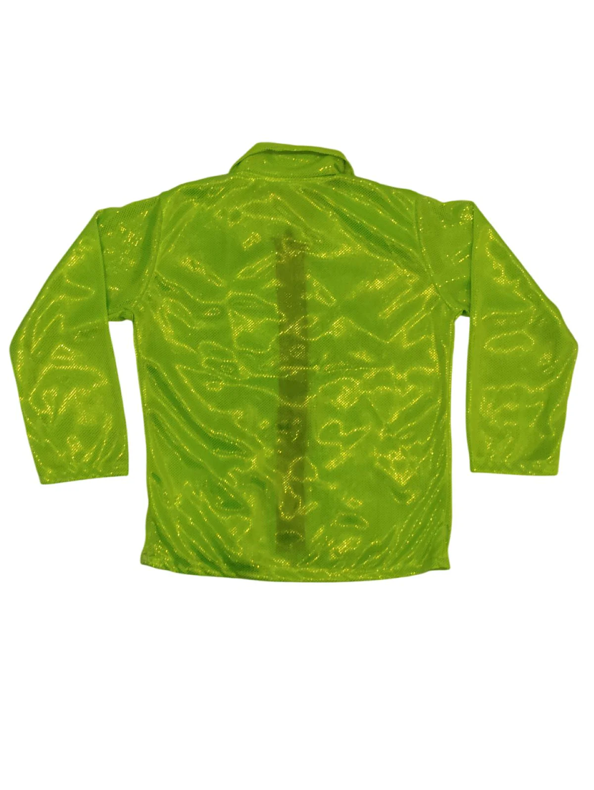 Light Green Western Dance Costume for Boys | Full Sleeves Sequin Collared Shirt with Matching Pants | Nylon & Sequence Dance Costume for Boys | Stylish Fancy Dress for Kids - Image 6