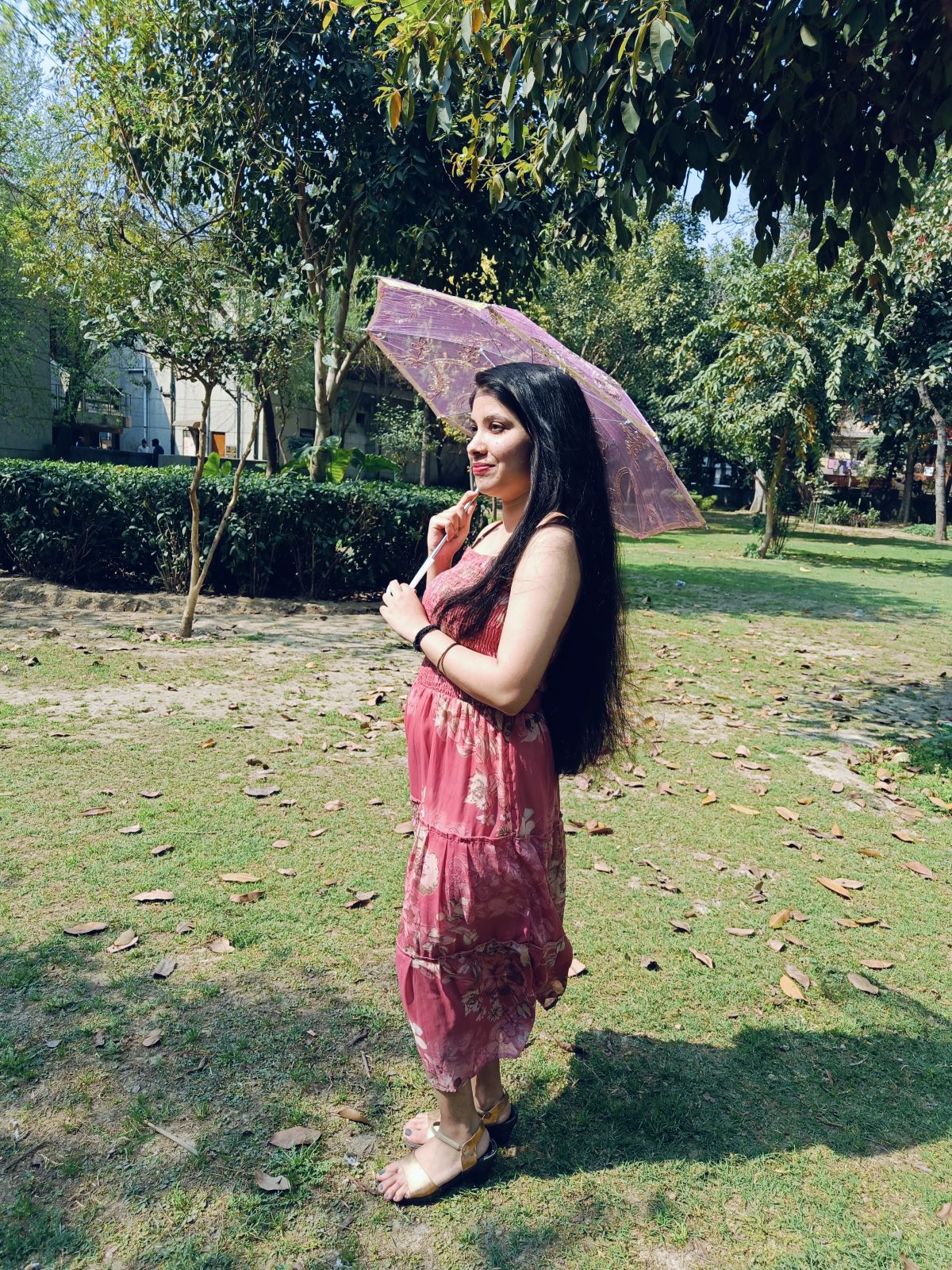 Net Parasol Umbrella with Embroidery – Kids & Adults Costume Accessories for Photoshoots, Decorations & Special Occasions - Image 18