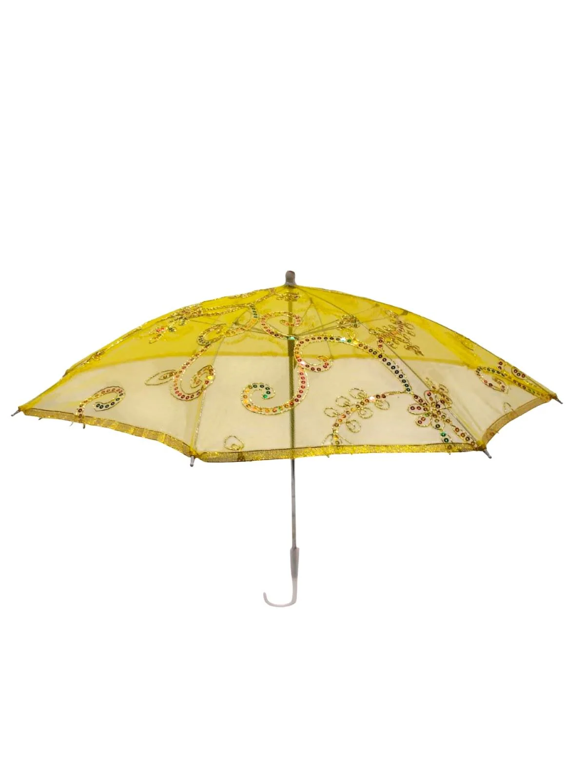 Net Parasol Umbrella with Embroidery – Kids & Adults Costume Accessories for Photoshoots, Decorations & Special Occasions - Image 27