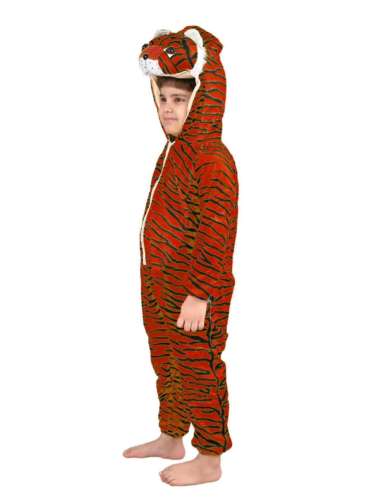 Orange Tiger Animal Kids Fancy Dress Costume | Indian - Image 4