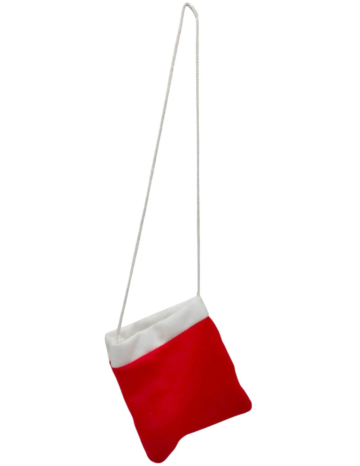 Pack of 3 Christmas Accessory Set Santa Cap, Beard & Santa Goodies bag Combo for Adults - Image 5