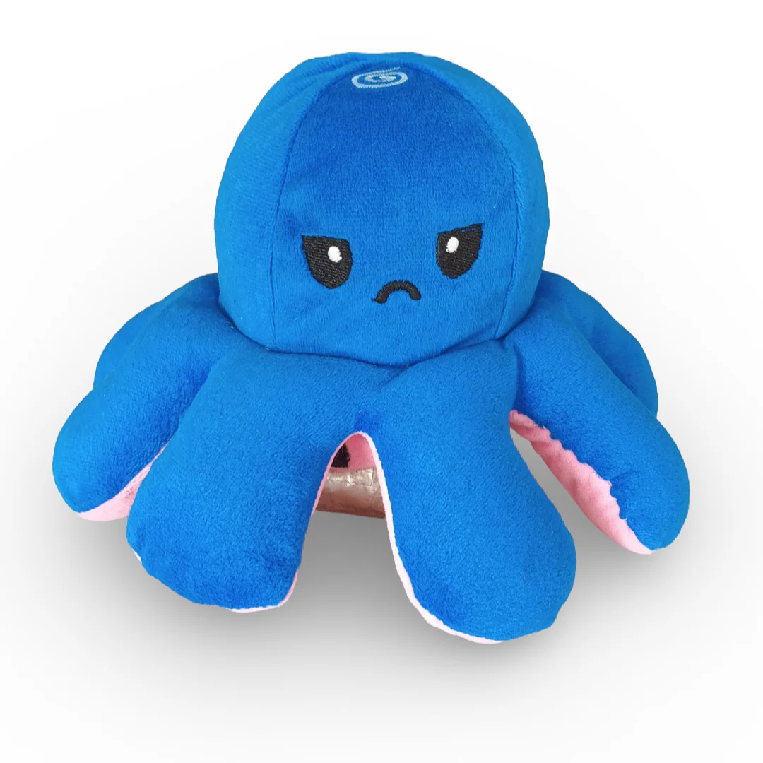 Reversible Octopus Soft Toy for Kids Water Animal | Cute Octopus Stuffed Animal Gift for Girls & Boys - Image 2