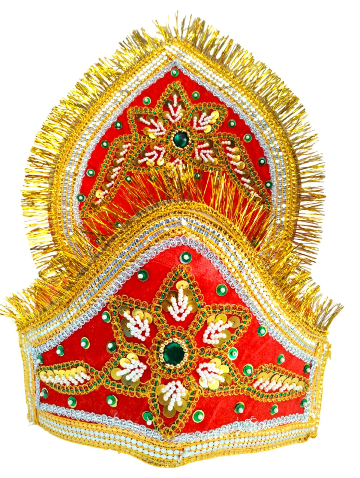 Royal King & Mythological Character Accessory Set for Adults – Jewellery Set for School Grown-ups | Ideal for Ramleela, Fancy Dress & Cultural Events | Adults - Image 4