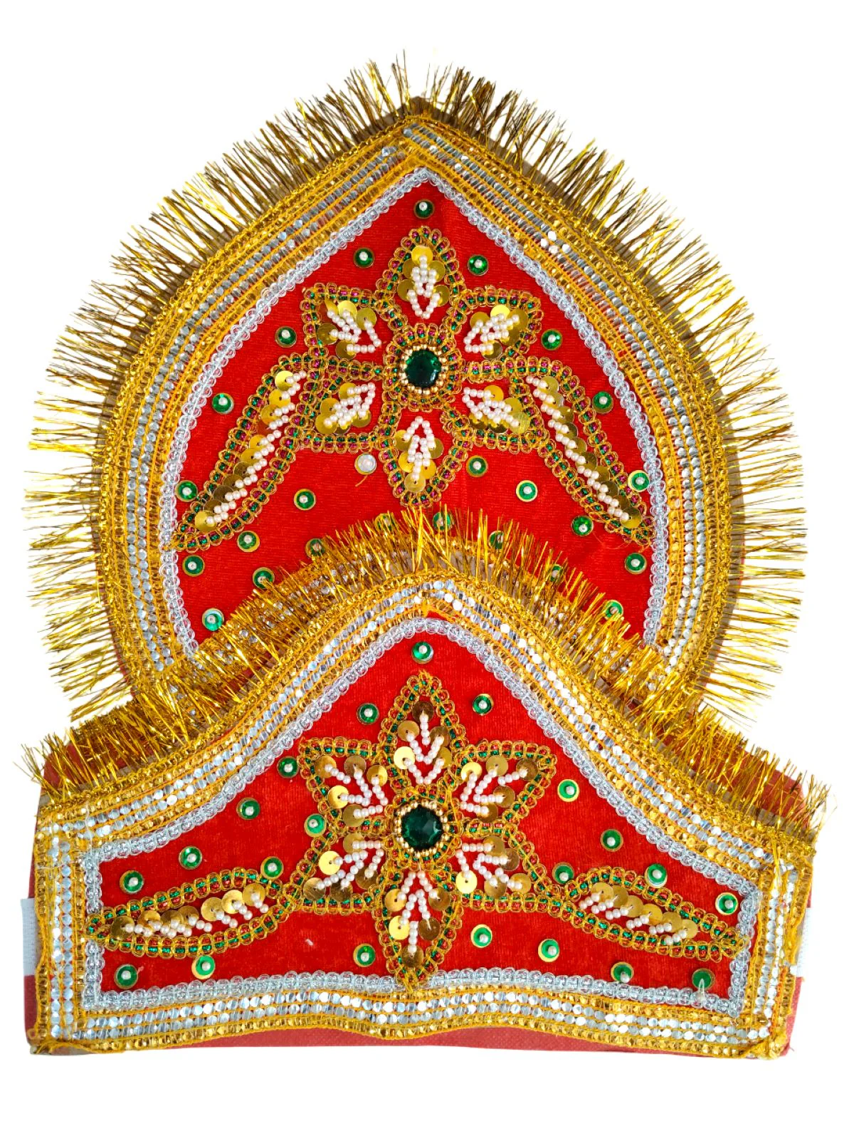 Royal King & Mythological Character Accessory Set for Adults – Jewellery Set for School Grown-ups | Ideal for Ramleela, Fancy Dress & Cultural Events | Adults - Image 9