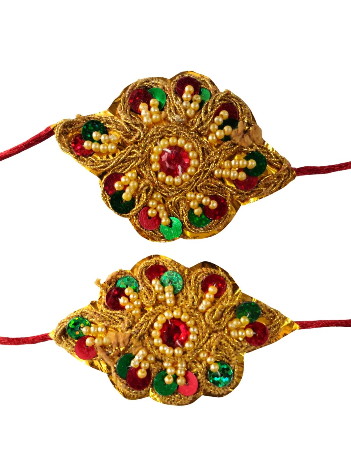 Royal King & Mythological Character Accessory Set for Kids – Crown & Jewellery set Combo | Ideal for Ramleela, Fancy Dress & Cultural Events | Kids - Image 8
