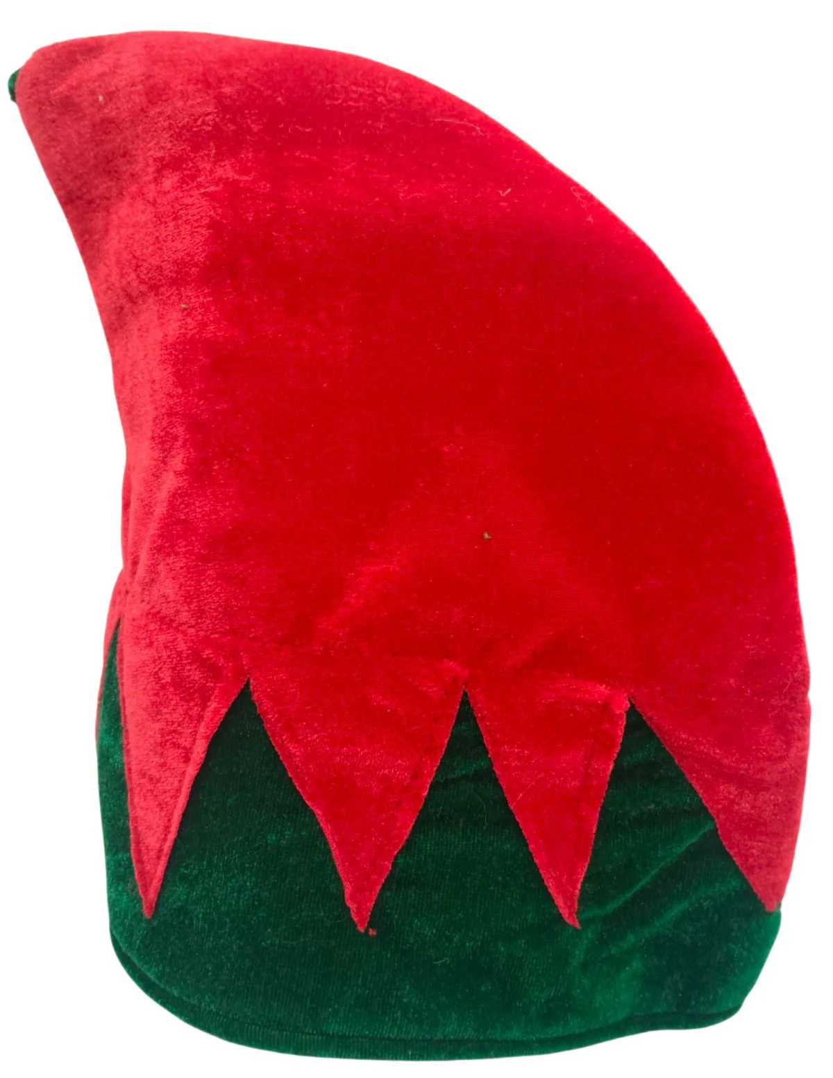 Santa's Elf Cap Christmas Movie Character Kids Fancy Dress Accessories | Red & Green - Image 4