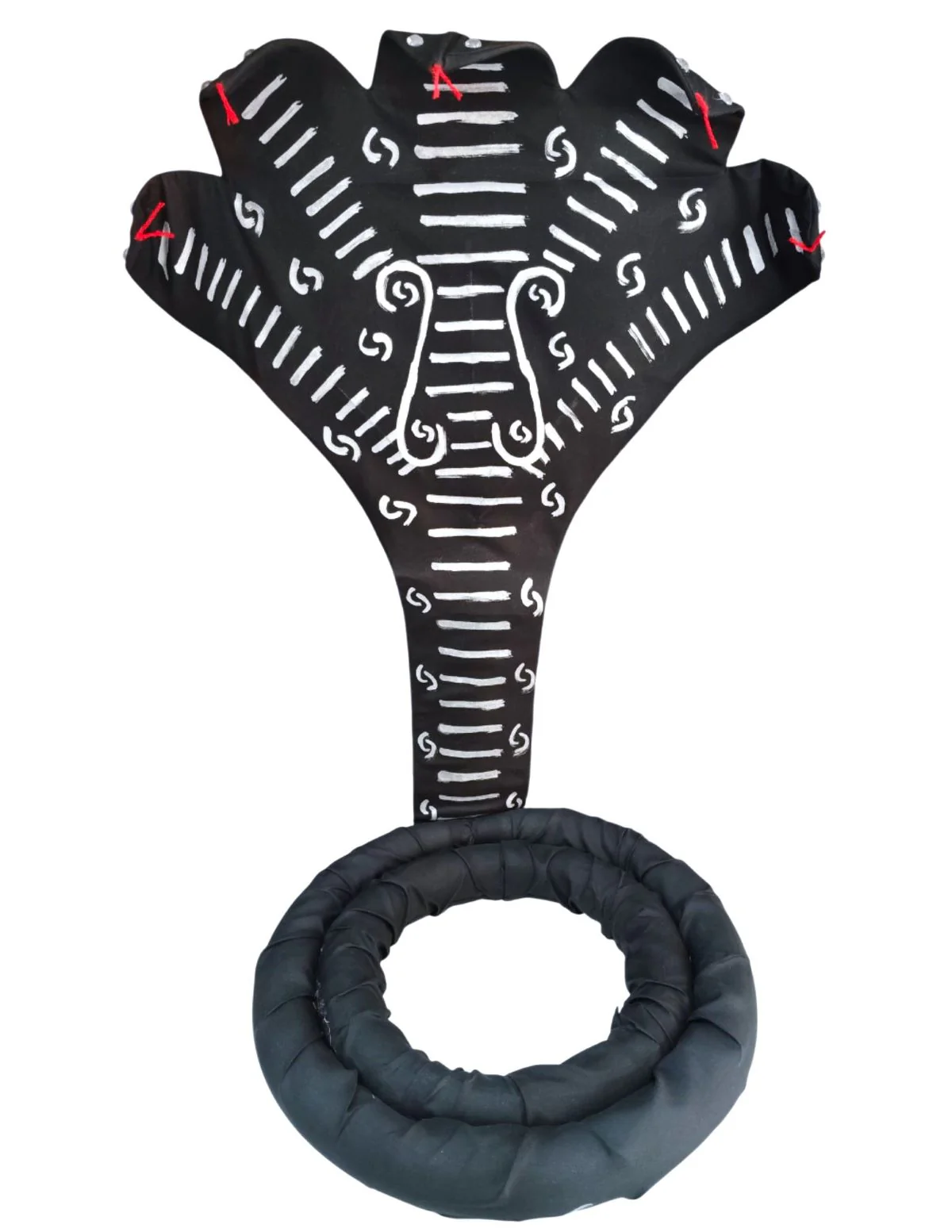 Sheshnaag Snake Headpiece & Statue – 22 Inches Idol for Fancy Dress, Cosplay, Roleplay & Temple Decor – Tribal Naga Serpent Accessory