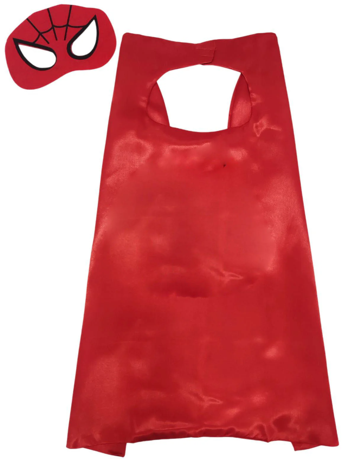 Spider Cape and Mask Set for Kids - Superhero Dress Up Costumes for Boys and Girls | Perfect for Dress Up, Cosplay, Halloween & Parties | 3-10 Years