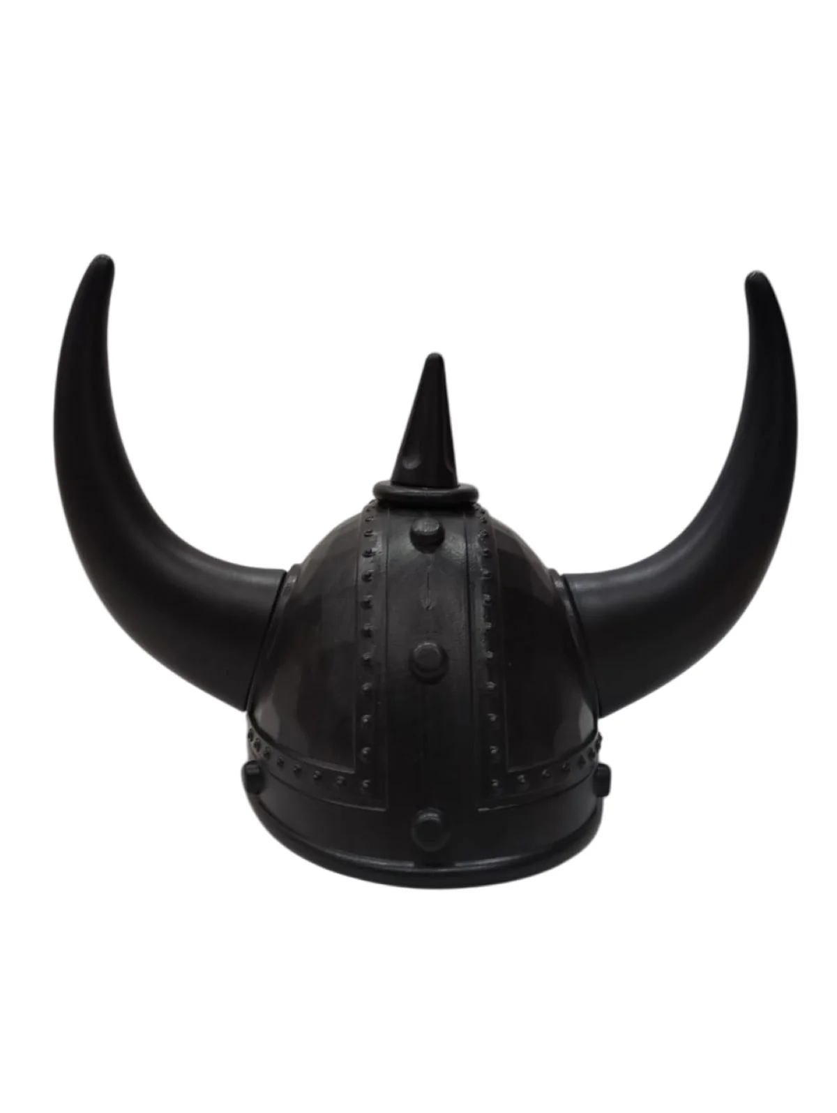 Viking Warrior Helmet for Kids & Adults – Medieval Plastic Horned Cap with Removable Horns | Fancy Dress, Cosplay & Theme Party Accessory