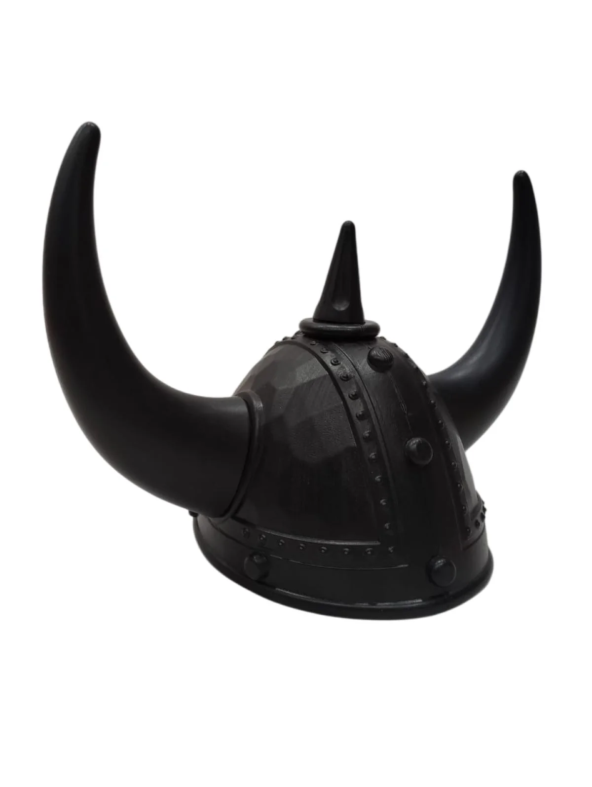 Viking Warrior Helmet for Kids & Adults – Medieval Plastic Horned Cap with Removable Horns | Fancy Dress, Cosplay & Theme Party Accessory - Image 2
